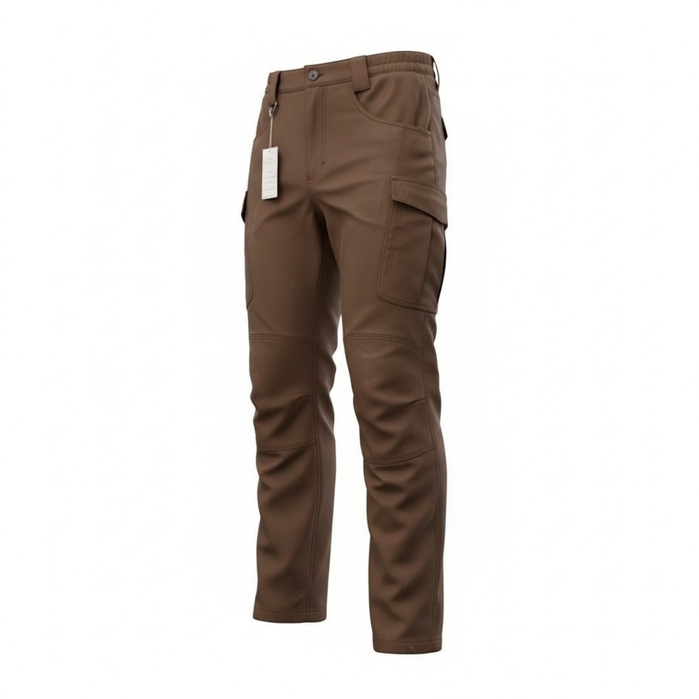 Men's FlexCamo Brown Cargo Pants - HOST PICK - Picture 3 of 12
